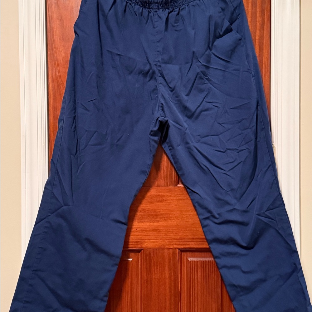 Cherokee Navy Blue Relaxed Fit Scrub Pants